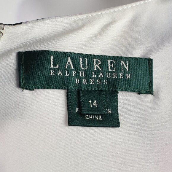 Lauren Ralph Lauren Floral Sheath Dress - 14 - Picture 8 of 8